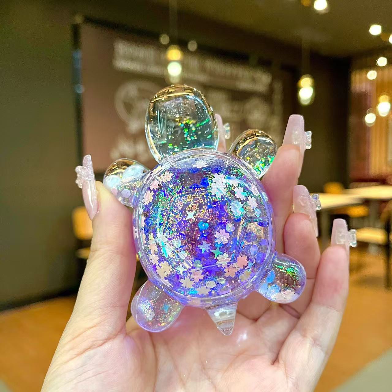 Magic bags---Luminous Glitter Grandpa Turtles ---Open in Live