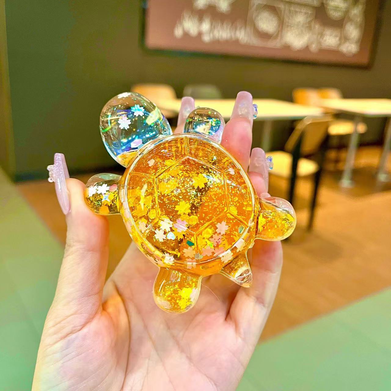 Magic bags---Luminous Glitter Grandpa Turtles ---Open in Live