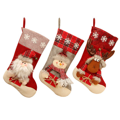 Christmas socks gift bags