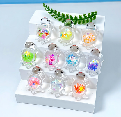 Magic Bag---Luminous Baby Clear Turtles---Open in live