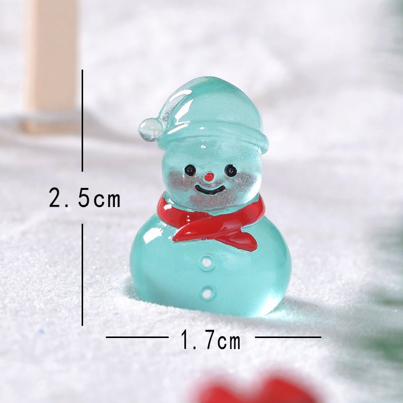 Christmas luminous snowman