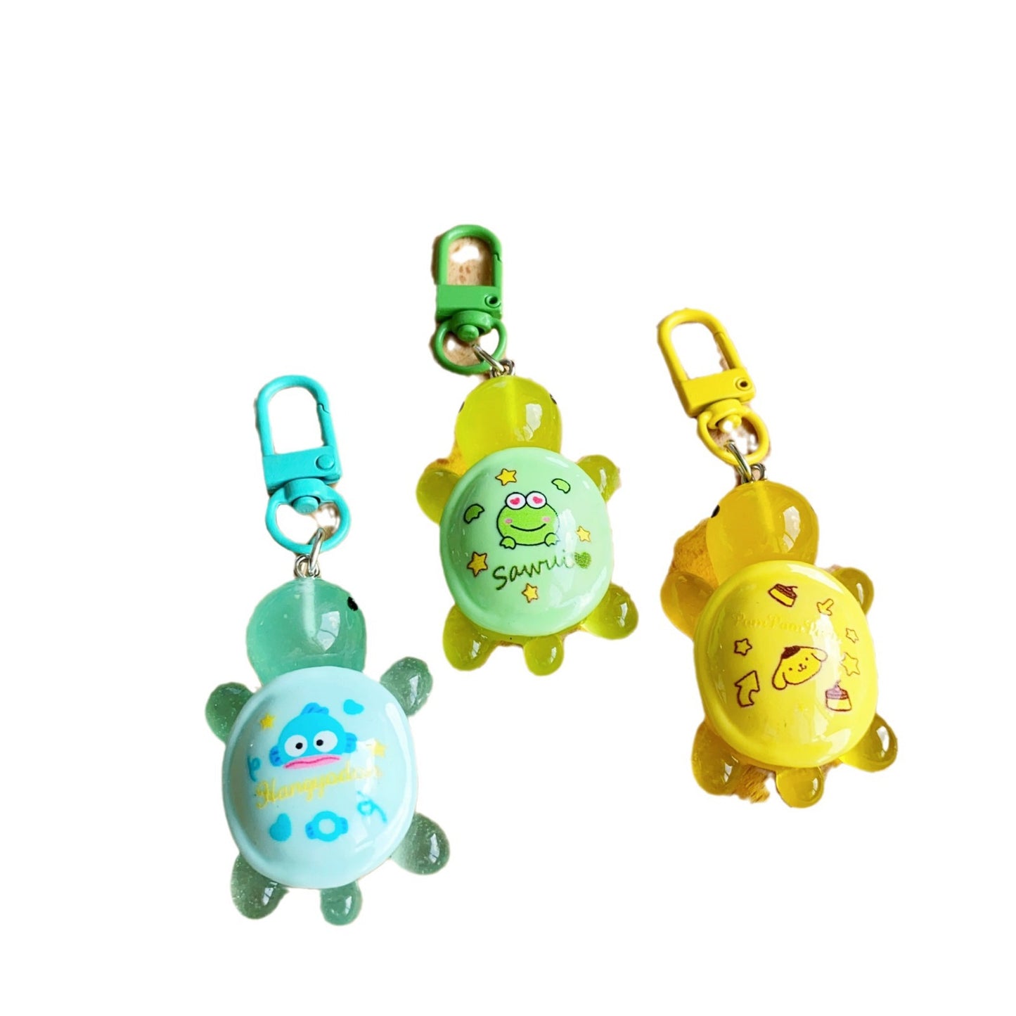 Luminous Sanrio turtles keychain