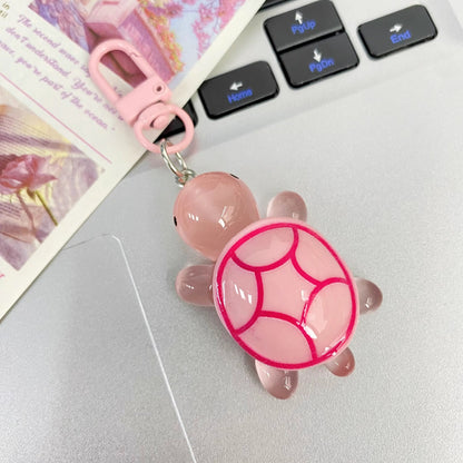 Luminous normal turtle keychain