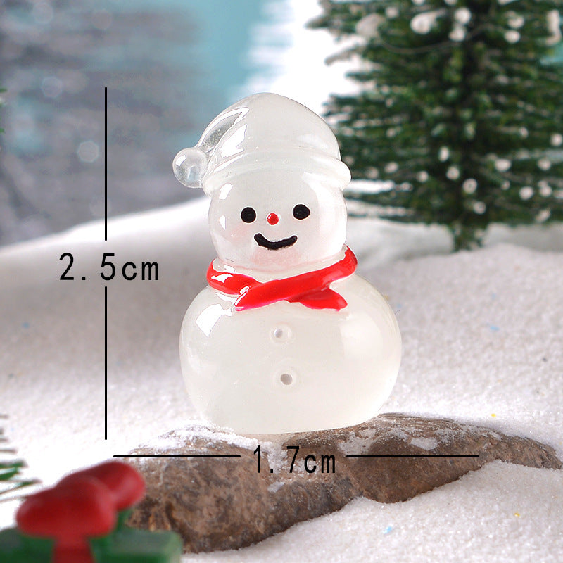 Christmas luminous snowman