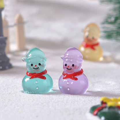 Christmas luminous snowman