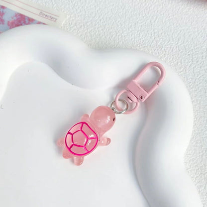 Luminous normal turtle keychain