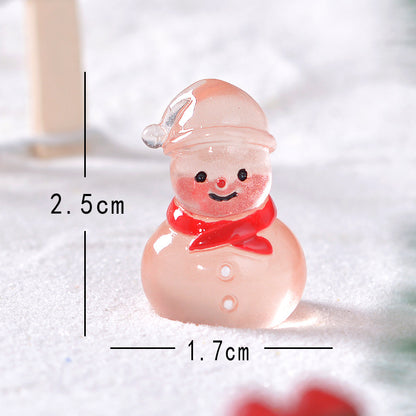 Christmas luminous snowman