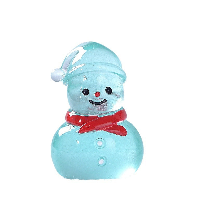 Christmas luminous snowman