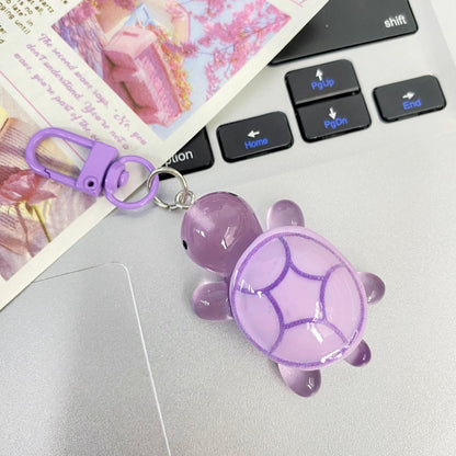 Luminous normal turtle keychain