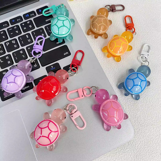 Luminous normal turtle keychain