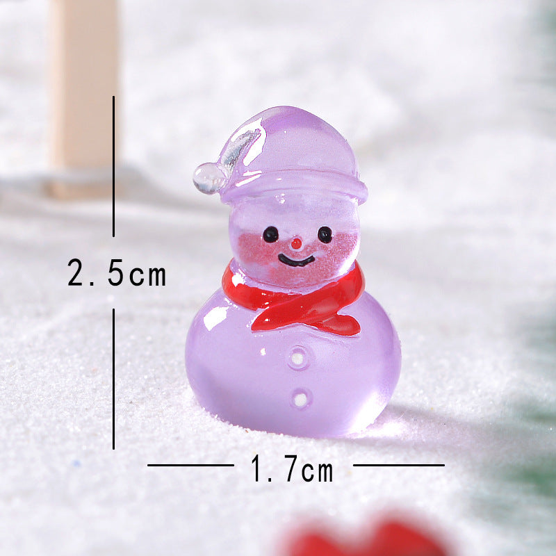 Christmas luminous snowman