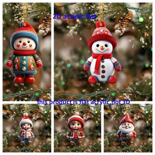 Christmas character pendant