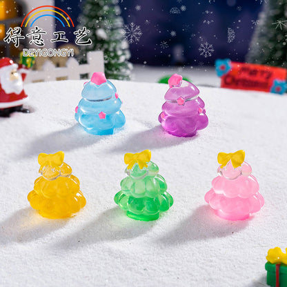 luminous Christmas tree ornaments