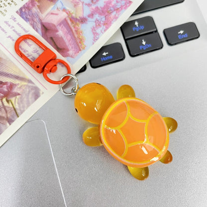 Luminous normal turtle keychain