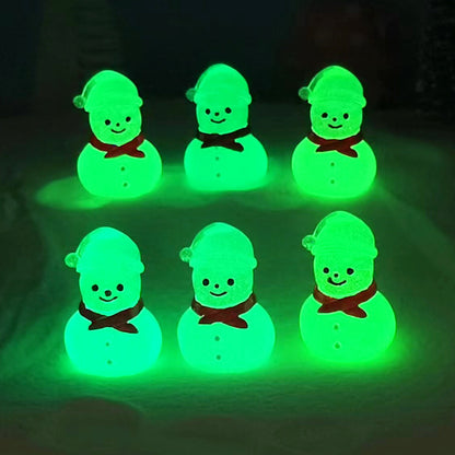 Christmas luminous snowman