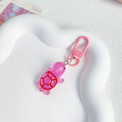 Luminous normal turtle keychain