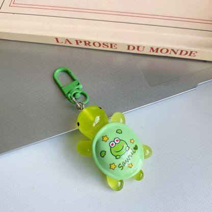 Luminous Sanrio turtles keychain