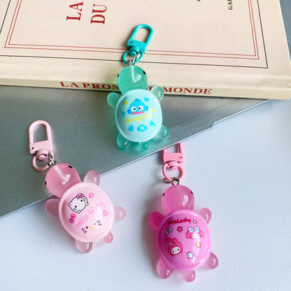 Luminous Sanrio turtles keychain