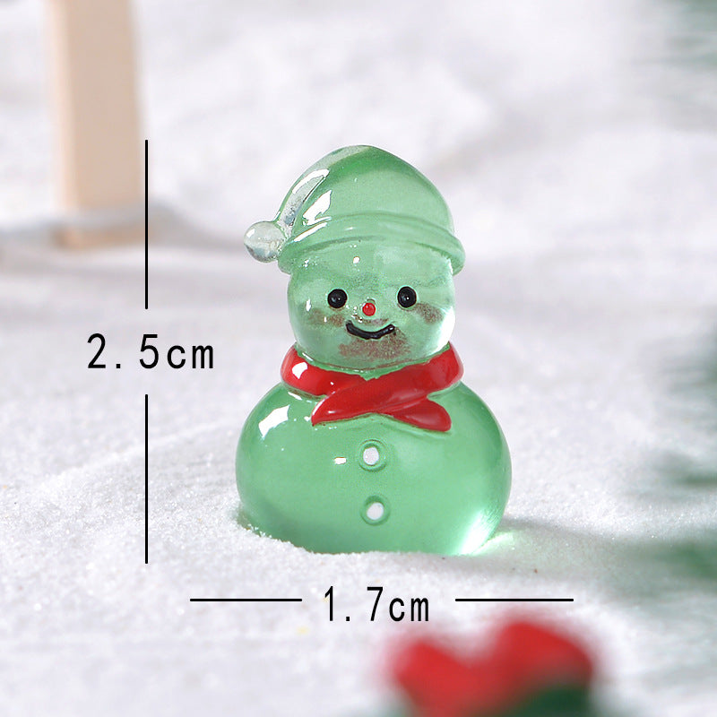 Christmas luminous snowman